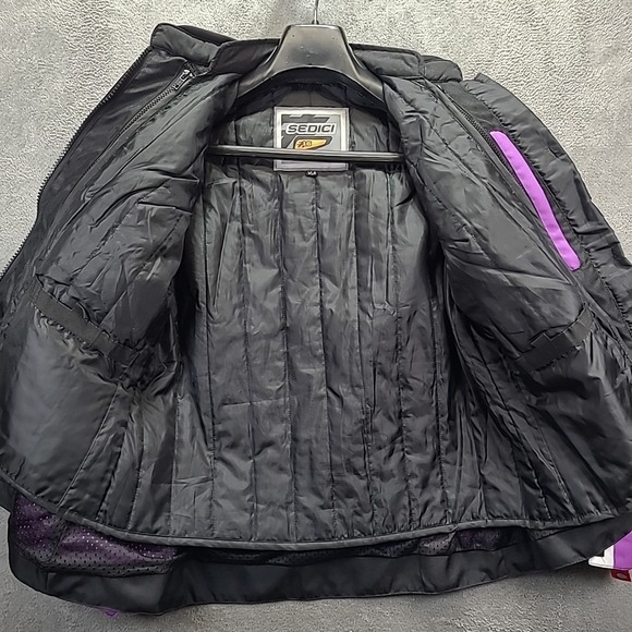 Sedici #16 Armoured  Motorcycle Jacket Women's Size L‎ with removable lining - Picture 4 of 9